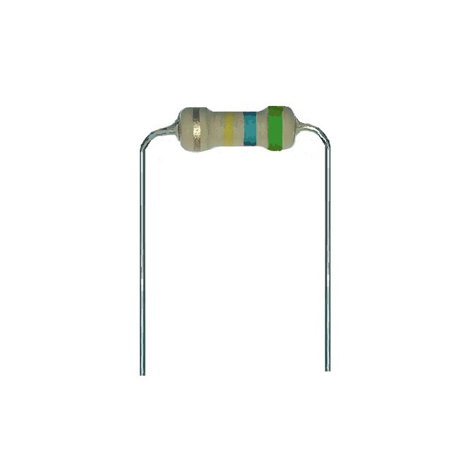 مقاومت 560 کیلو اهم مدل 560K-1/4W-5% بسته 100 عددی