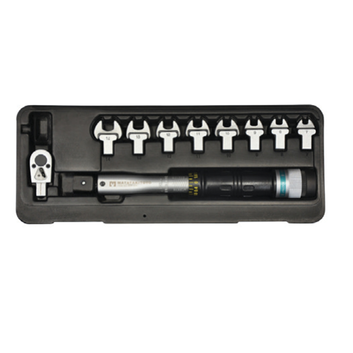 ترکمتر 12×9 سر تعویض شو آچاری 6-30 نیوتن AKT کد ATP-30N10-SET