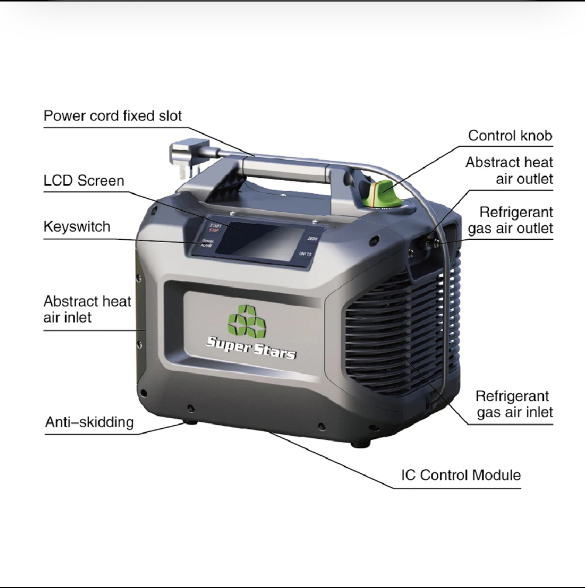 دستگاه ریکاوری ST-520D سوپراستارز