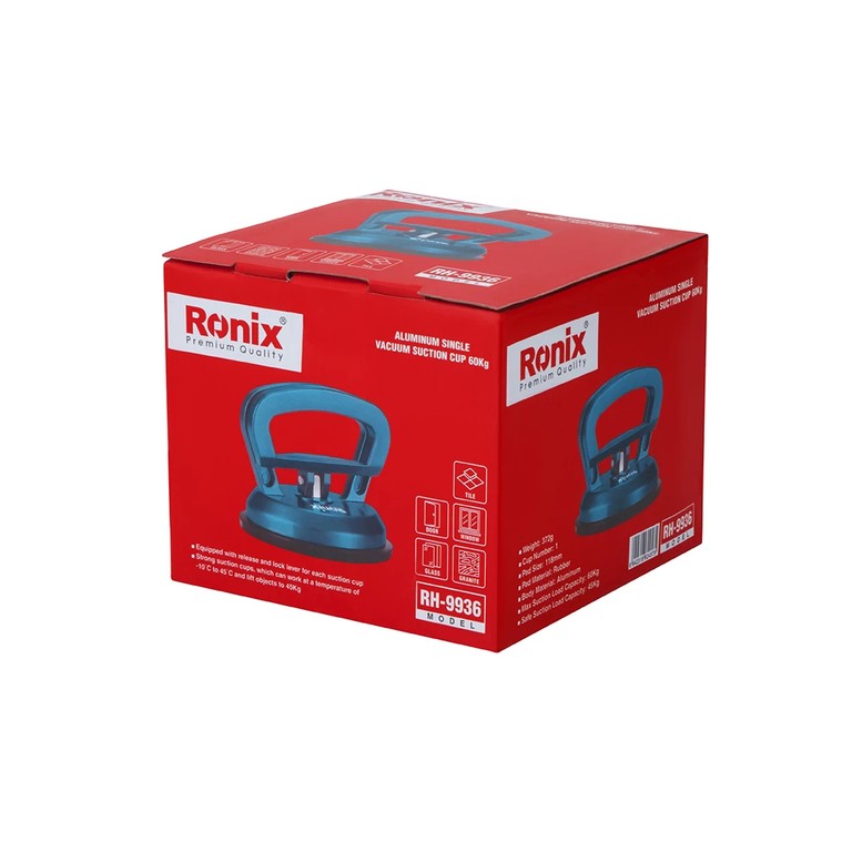قاپک سنگ و شیشه تکی 60KG استیل مدل RH-9936 رونیکس