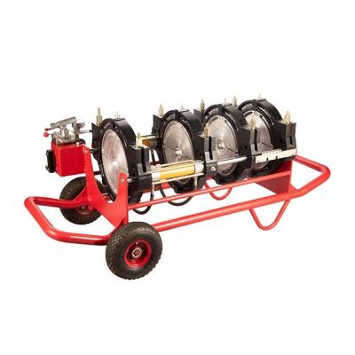 Semi-hydraulic PE pipe welding machine high pressure HM-315 A