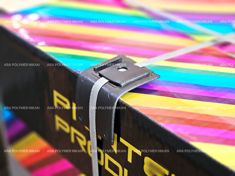 Plastic Strap Guard for Cartons, Pallets and Coil Edges