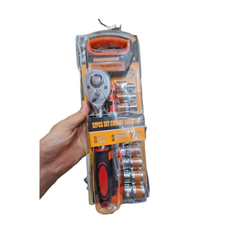 جعبه بکس|جعبه بکس ریلی 12پارچه اصلیPROFESSONAL TOOLS