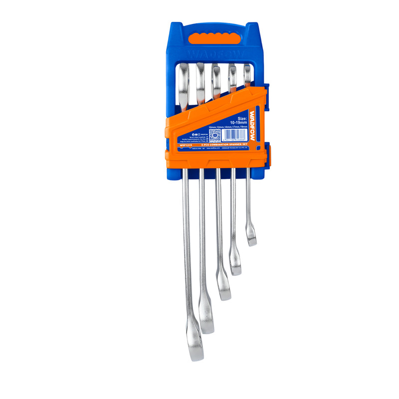 آچار یکسر تخت و یکسر رینگی وادفو مدل WSP1215 مجموعه 5 عددی