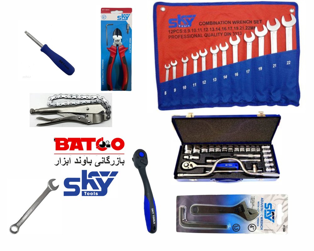 آچار یکسر رینگی تکی، سایز 21 (برند اسکای SKY) چینی