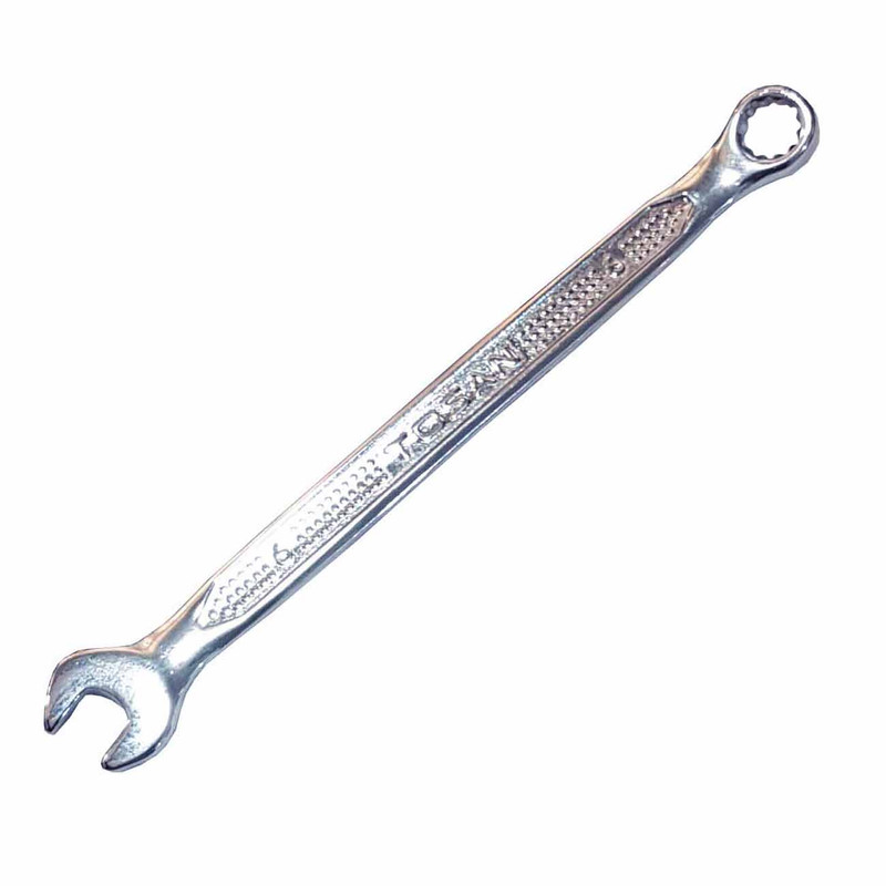 آچار یکسر تخت و یکسر رینگی توسن مدل TI101-6 سایز 6 میلی متر