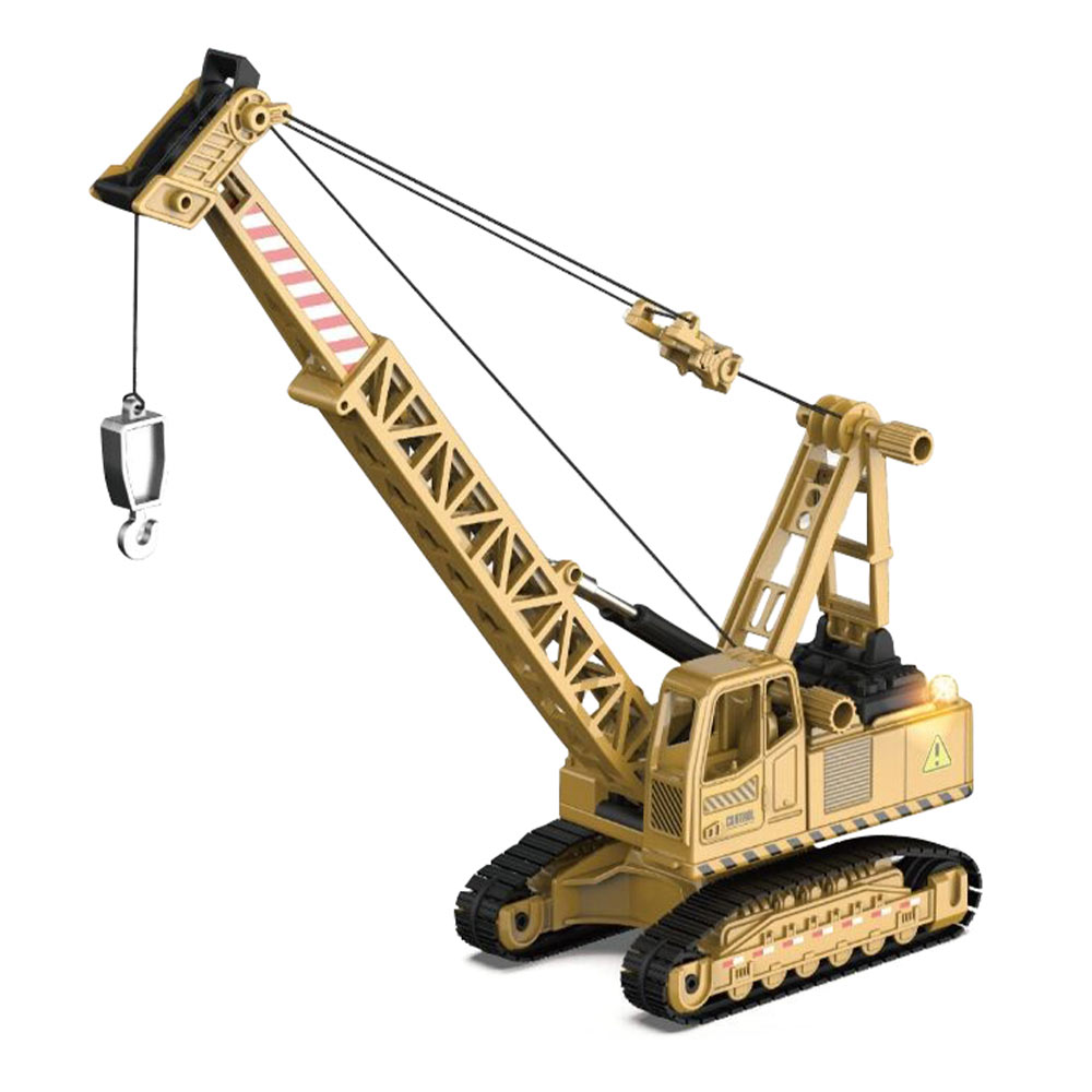 جرثقیل اسباب بازی مدل Crane با قابلیت چرخش 360 درجه، باز شدن دکل و خم شدن دکل جرثقیل، حرکت دستی گیره