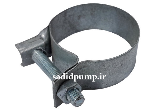 بست شیلنگ 1/4-1 اینچ ورقی (بست شلنگ 4 سانت ورقی)
