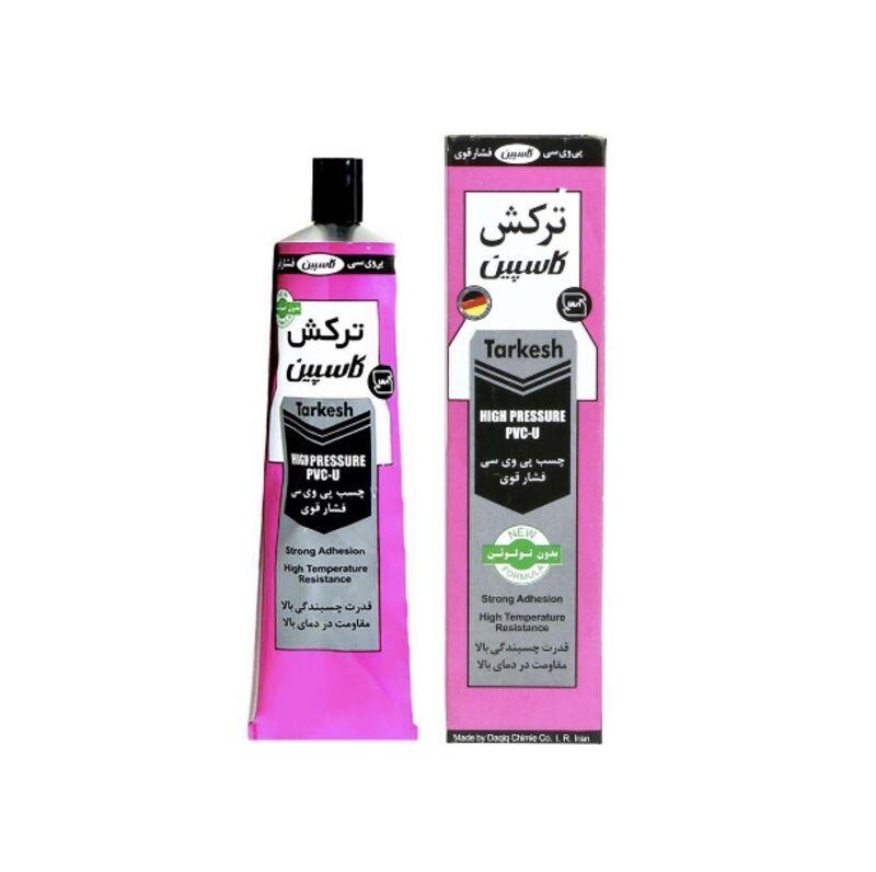 چسب پی وی سی فشارقوی 100cc کاسپین