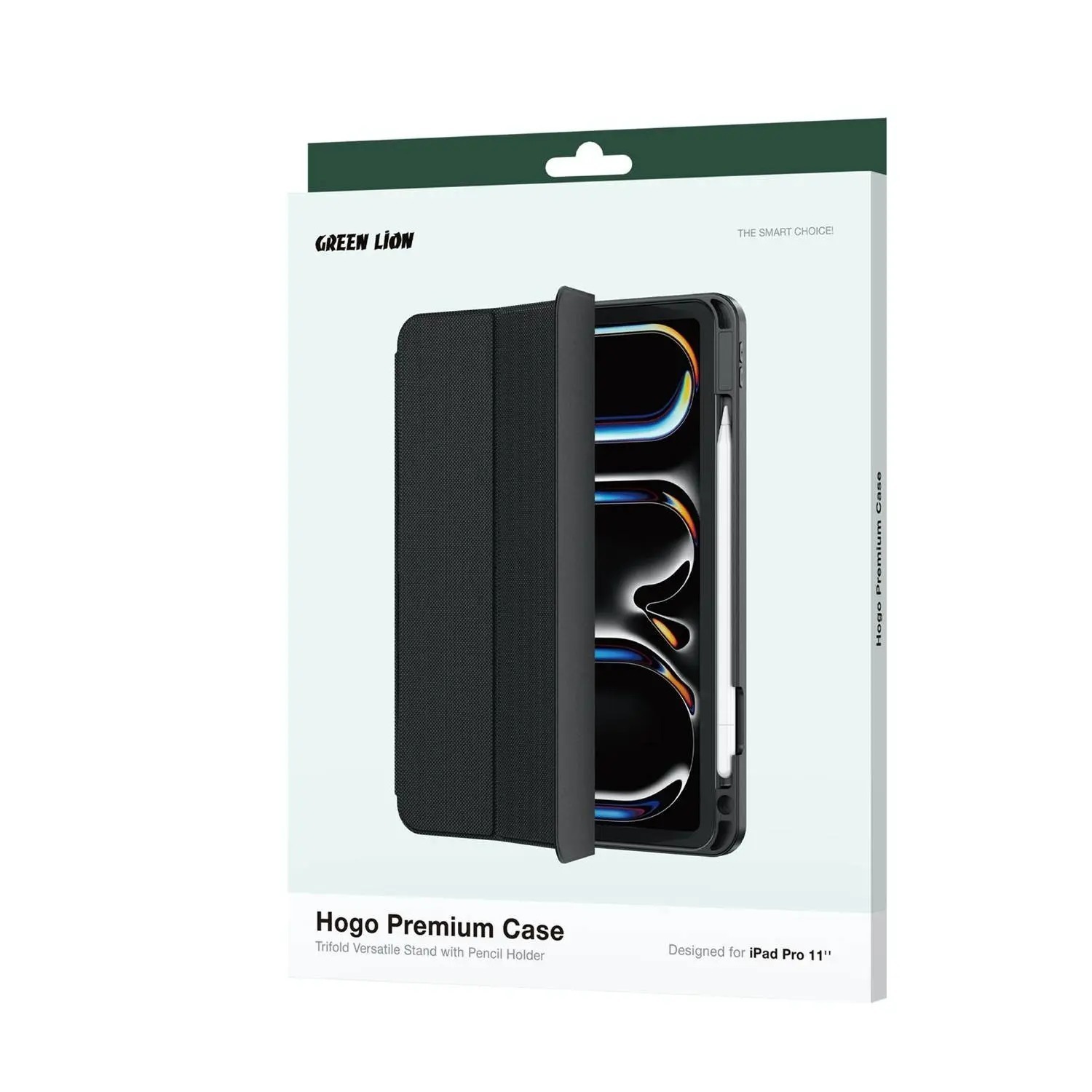 Green Lion Hogo Premium Case with Pencil Holder for iPad Pro / iPad Air