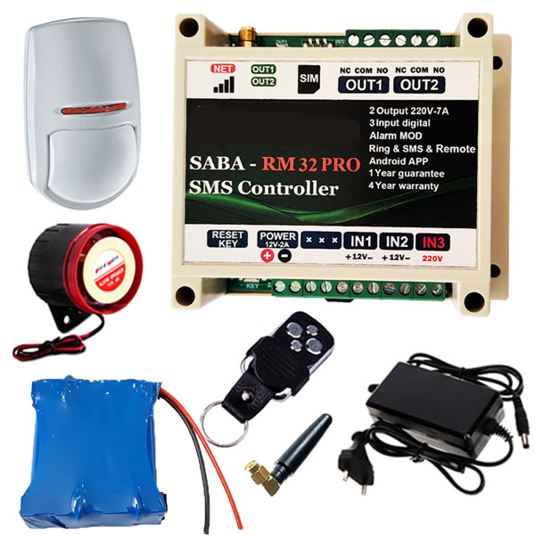 دزدگیر اماکن مدل RM32pro
