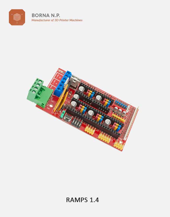 برد کنترلر 1.4 RAMPS- پرینتر سه بعدی اورجینال
