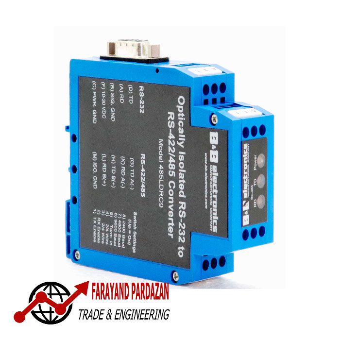 B&B optically rs232 to rs 422/485