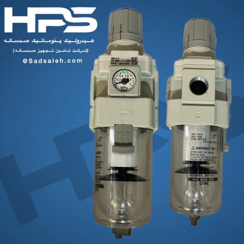 فیلتر رگلاتور SMC مدل AW40-04-B