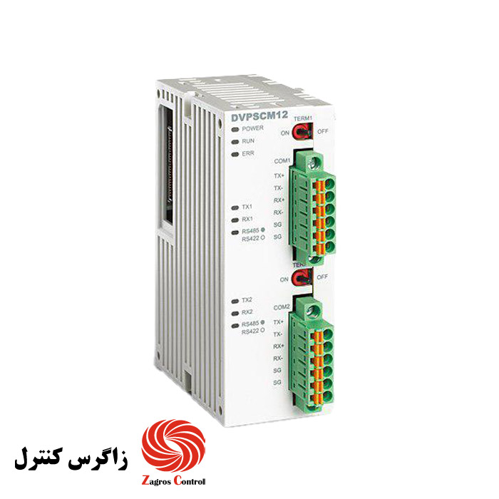 ماژول شبکه RS-485 دلتا DVPSCM12 - زاگرس کنترل