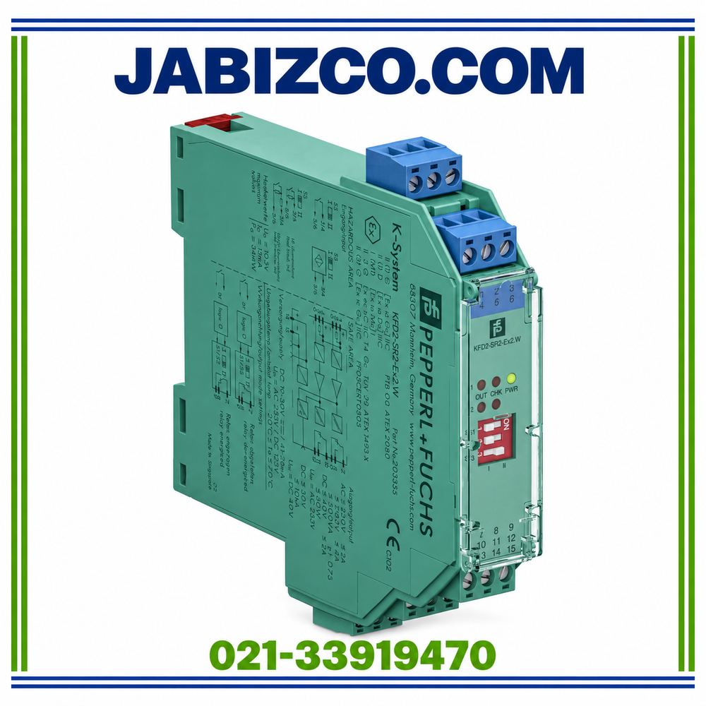بریر ورودی دیجیتال دو کاناله Pepperl+Fuchs | KFD2-SR2-Ex2.W