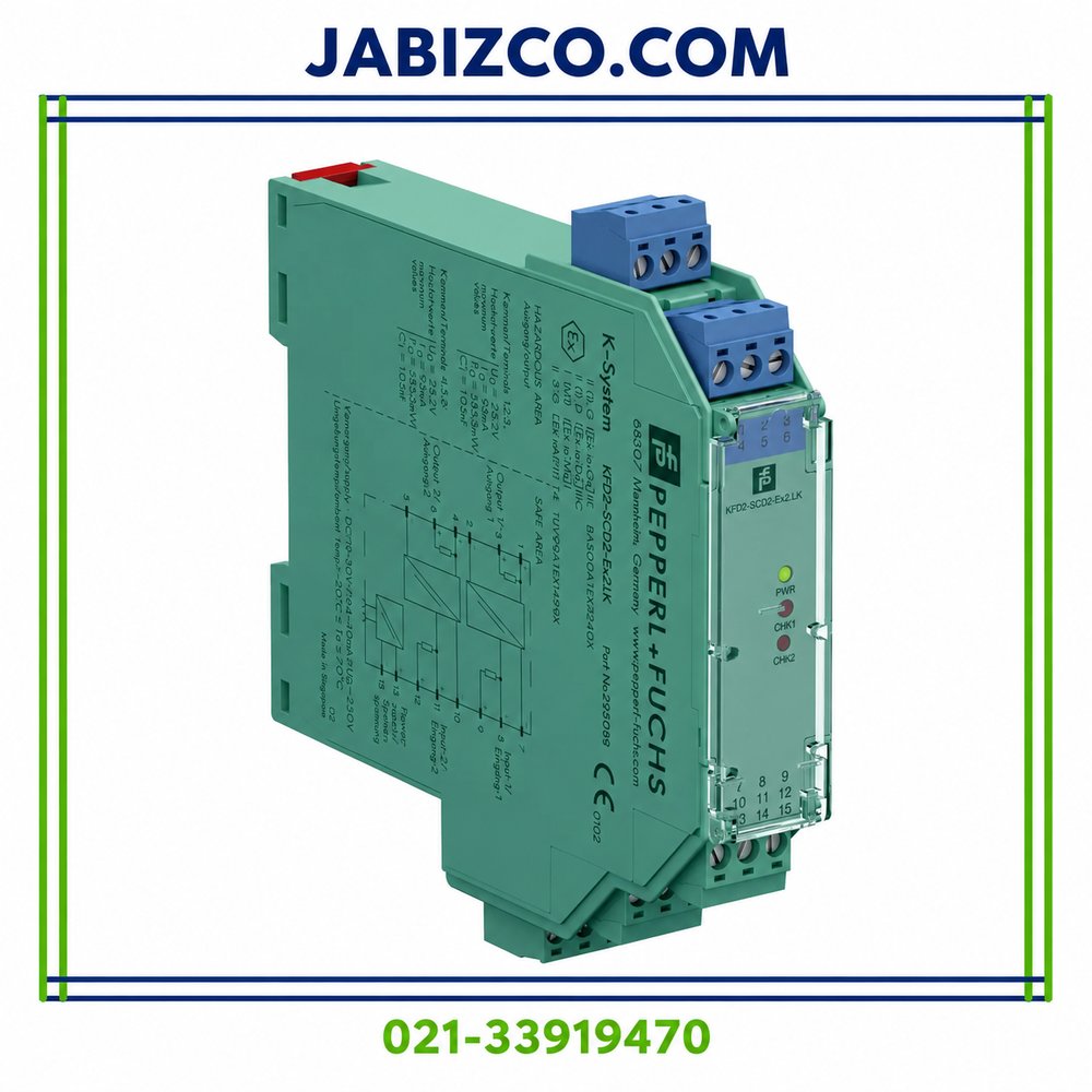 بریر خروجی آنالوگ دو کاناله KFD2-SCD2-Ex2.LK | Pepperl+Fuchs