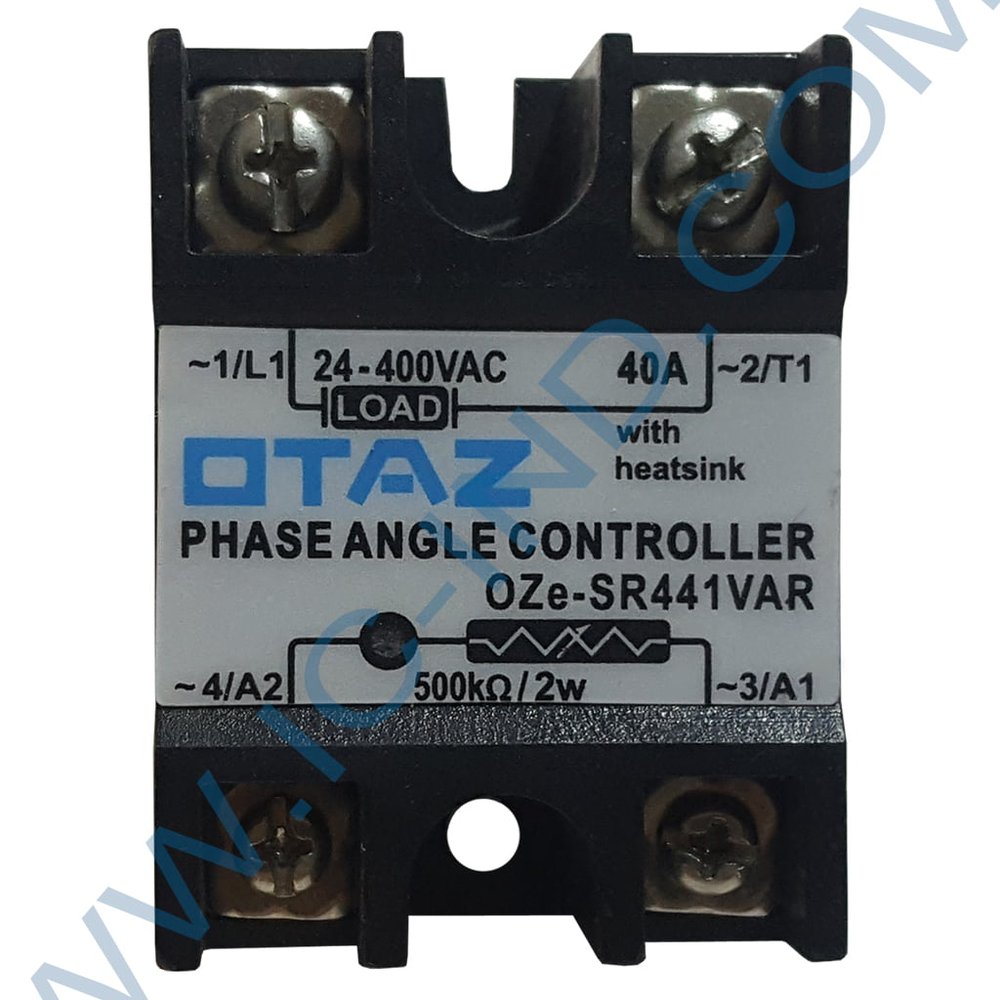 کنترل با پتاسیومتر 500 کیلو اهم SSR 40A