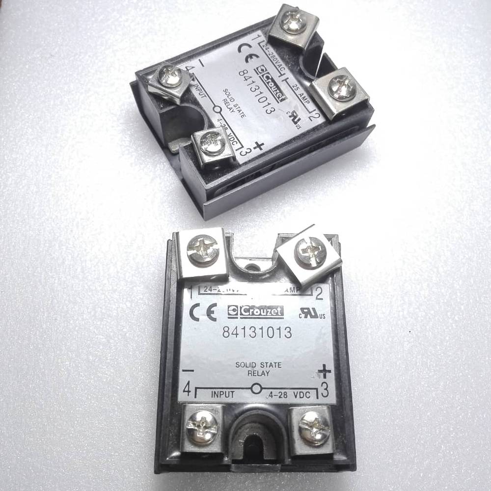 رله SSR 84131013 RELAY 24-280VAC 4-28VDC 25A CROUZET