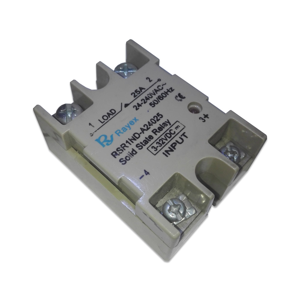 رله RSR1ND-A24025 SSR RELAY 24-240VAC 3-32VDC 25A