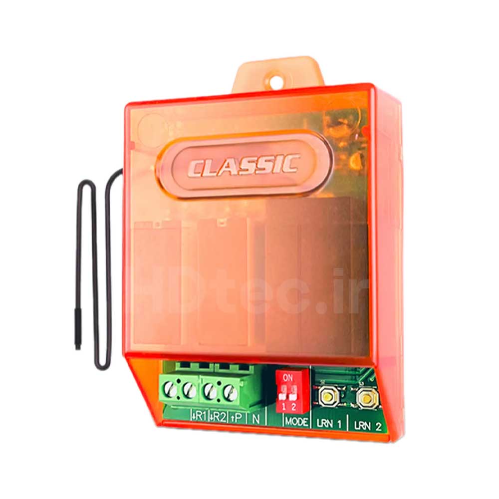 رله بی‌سیم دو کاناله کلاسیک ۱۲ ولت wireless relay