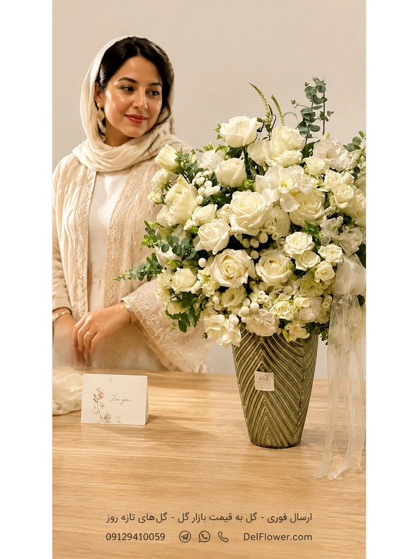 باکس گل تولد برای مادر | مدل مهریان در تهران