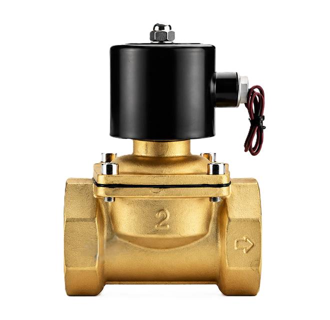 شیر برقی پنوماتیک ۲/۲ برنجی آب سری 2W سایز ۳/۴ اینچ Aircontrol ایرکنترل Aircontrol 2/2 Way Brass Water Solenoid Valve, 3/4 Inch