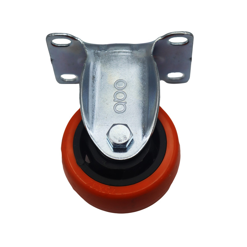 چرخ کفی‌دار آبو مدل ثابت کد YP-SABET-75*32MM