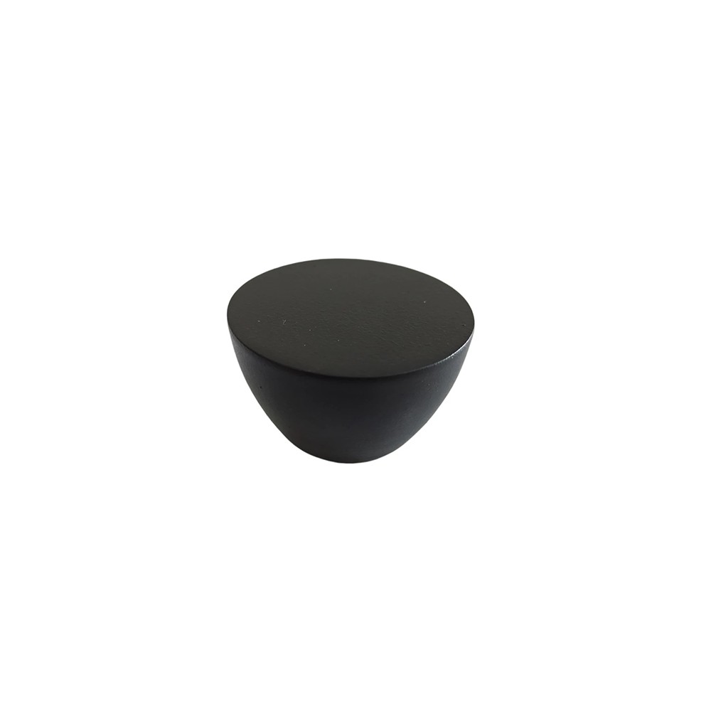 دستگیره کابینتی تک پیچ مشکی سنباده ای BLACK-S N128AL نایس NICE