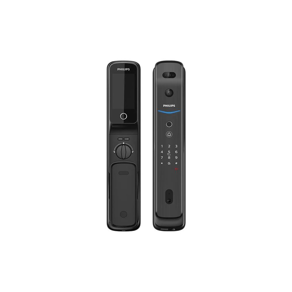 دستگیره الکترونیکی اثر انگشتی مشکی کد DDL 709-FVP-7HWS فیلیپس PHILIPS