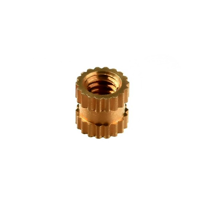 مهره برنجی آجدار M2.5*3*3.5