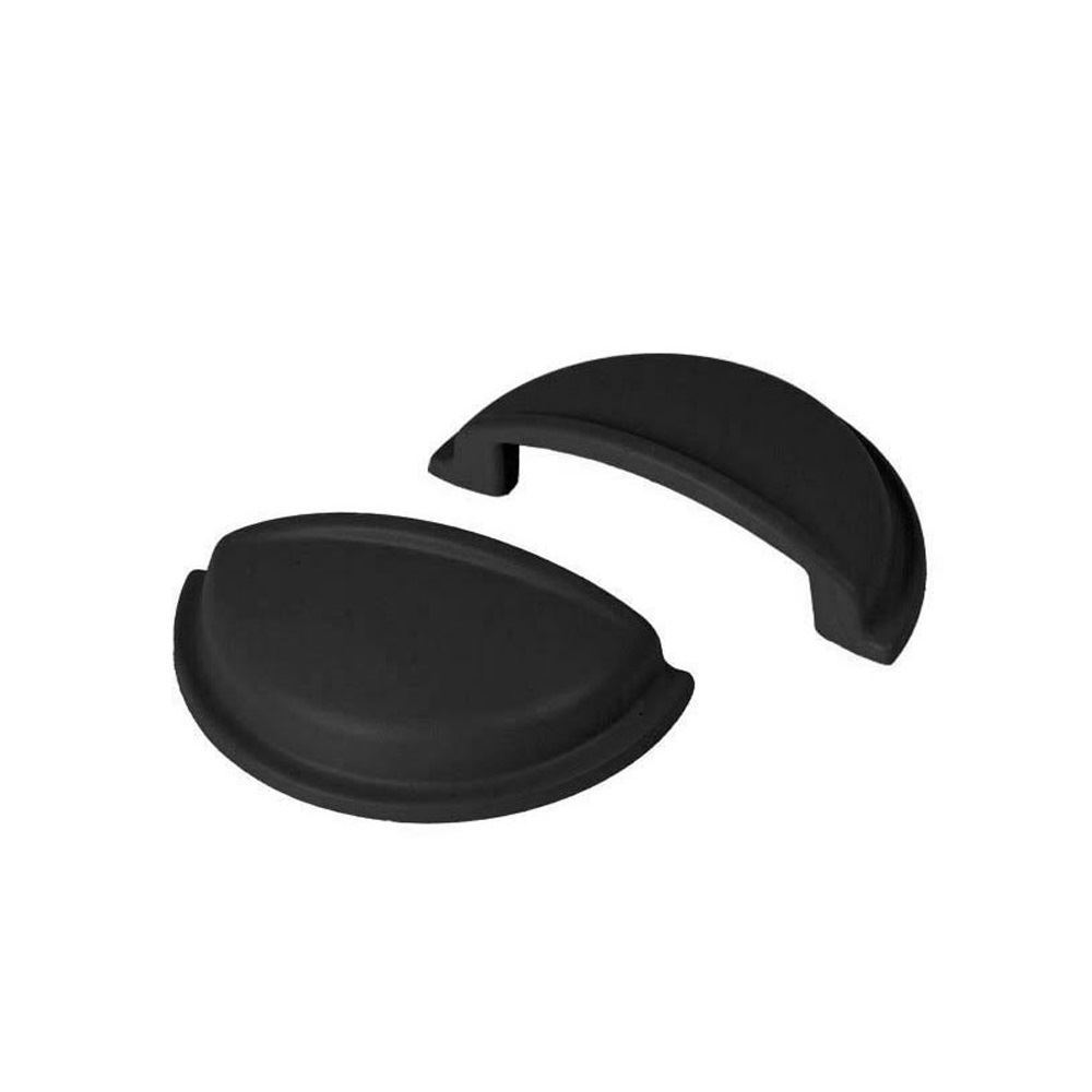 دستگیره کابینتی دو پیچ مشکی سنباده T210 ساتیدا SATIDA