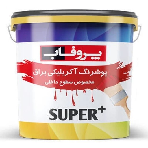 رنگ آکریلیک براق سیلیکونی4کیلو