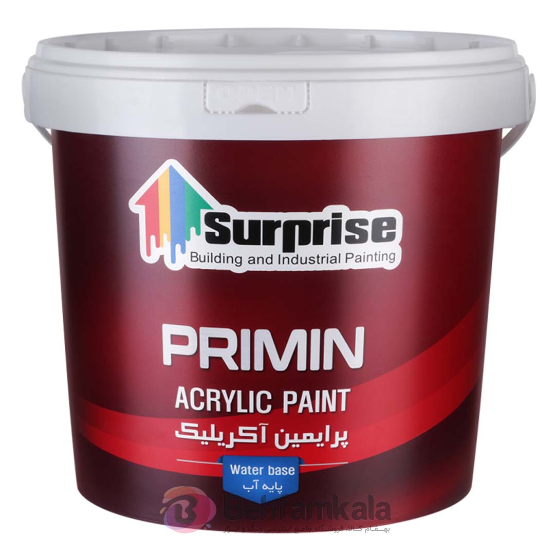 رنگ اکریلیک پرایمین سوپرایز با بهترین قیمت از بهفام کالا