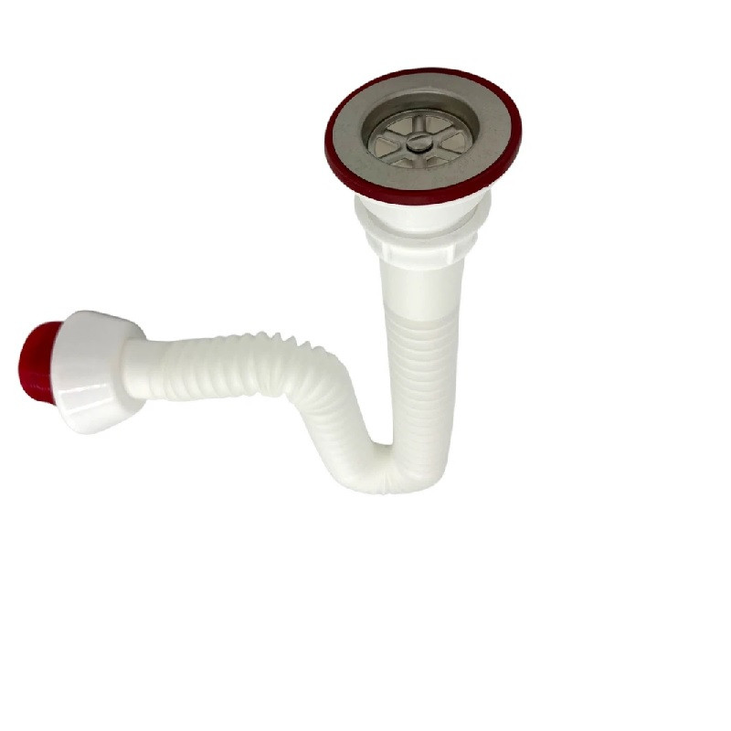سیفون روشویی تکنو  سیفون مدل  100cm