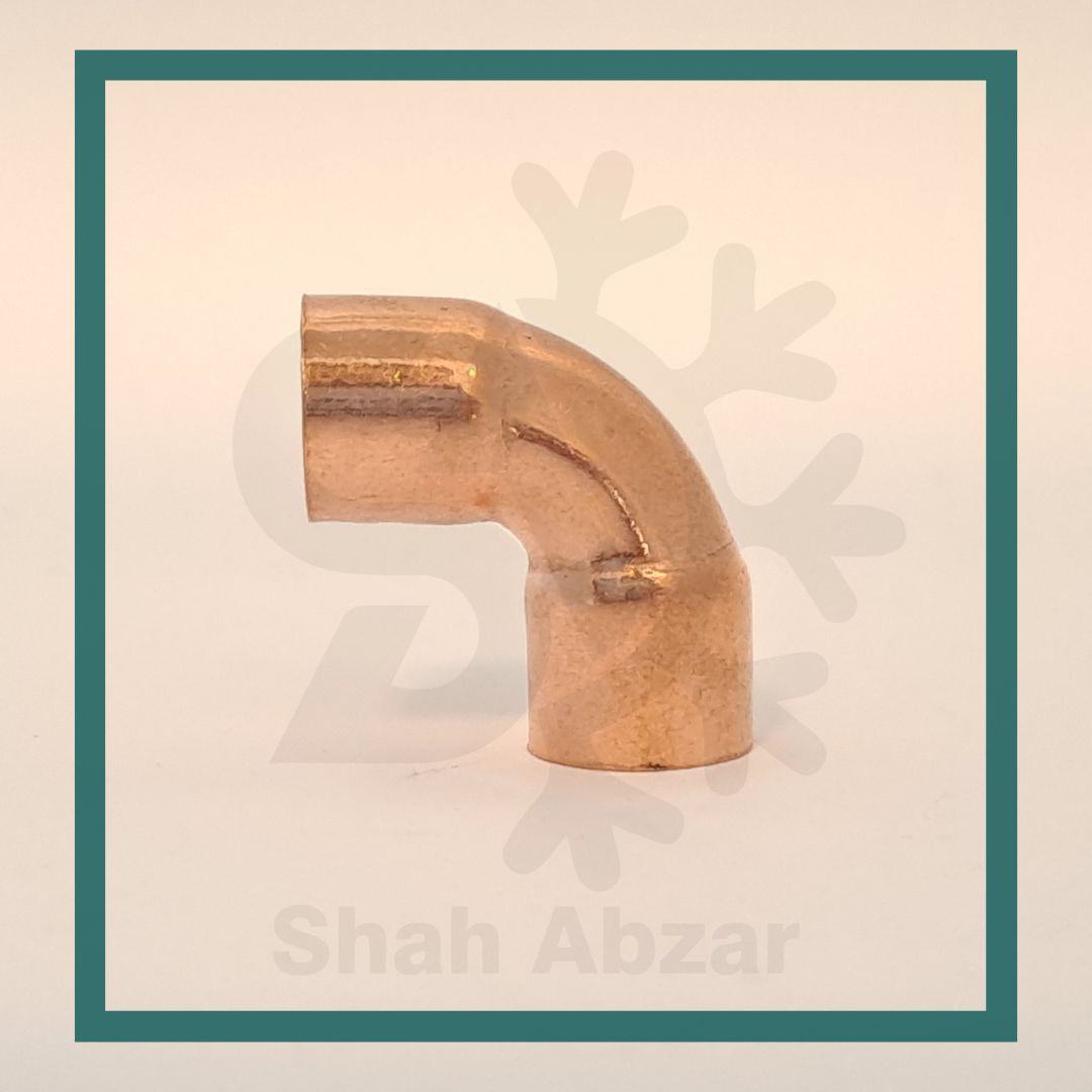 زانو مسی جوشی 3/8