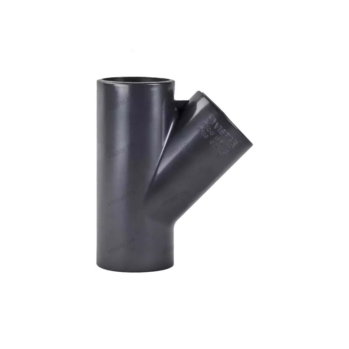 سه راه چسبی 45 درجه UPVC