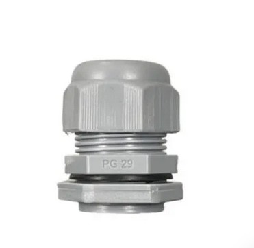گلند پلاستیکی طوسی PG21 ip68