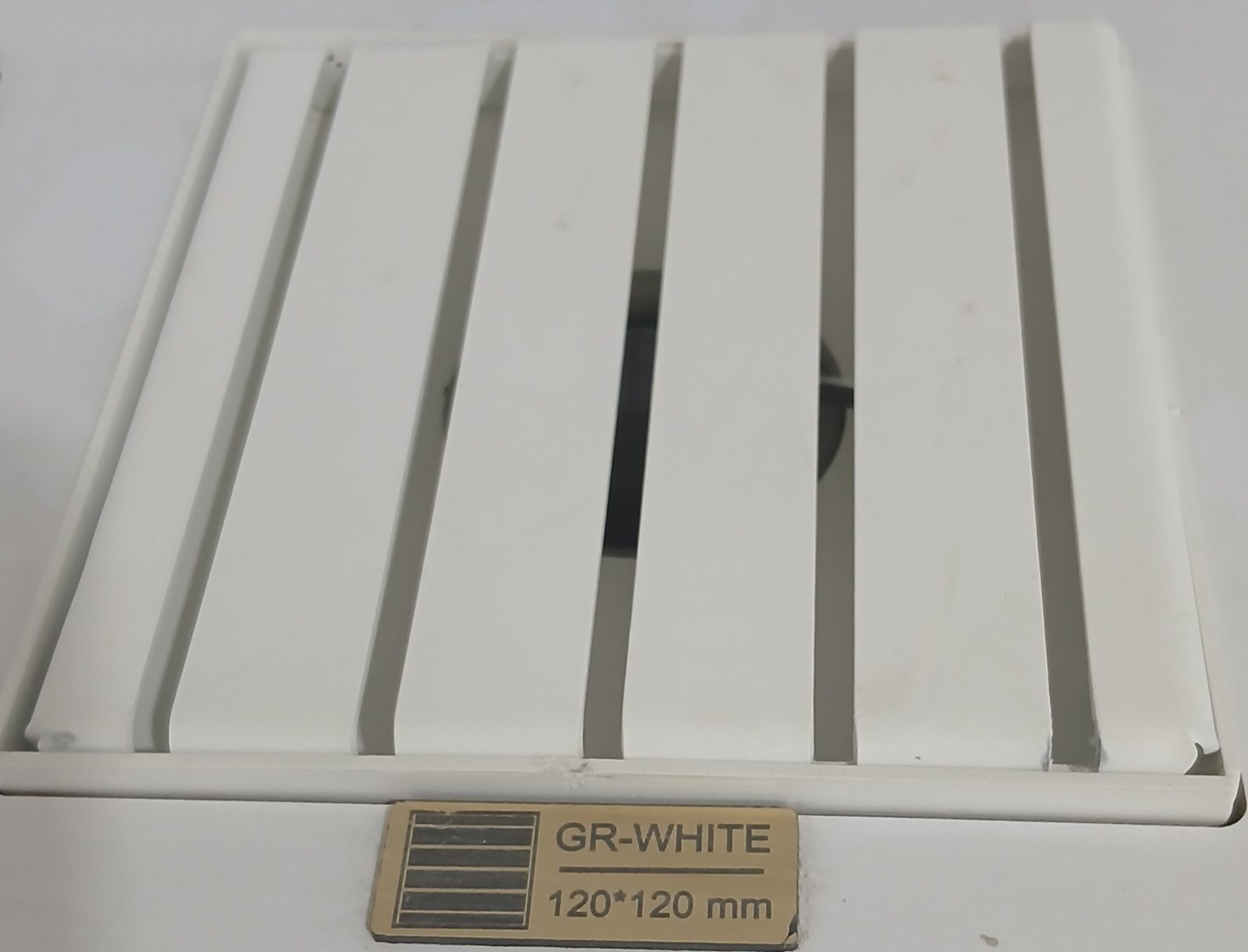 کفشور GR-WHITE - ابعاد mm 120*120