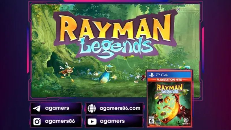 اکانت قانونی و اختصاصی برای پلی استیشن Rayman Legends
