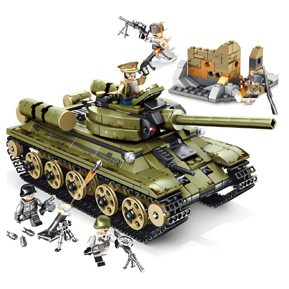 لگو تانک شوروی T-34 مدل 207141