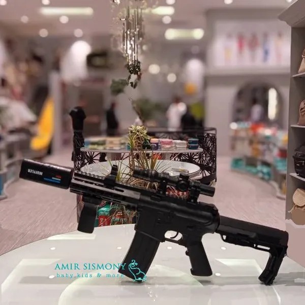 تفنگ شارژی بزرگ کد m4