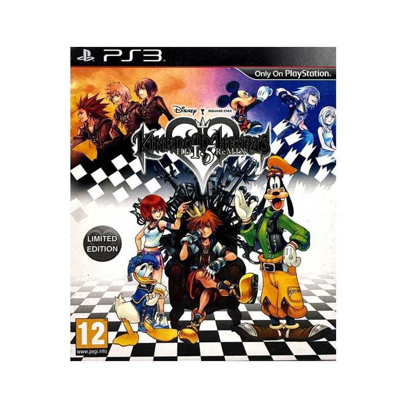 بازی Kingdom Hearts 1.5 Remix HD برای PS3 نسخه Limited