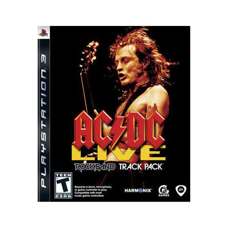 بازی AC/DC Live Rock Band برای PS3