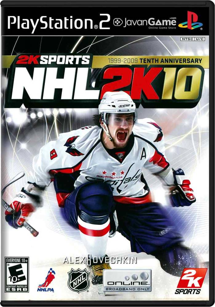 بازی NHL 2K10 برای پلی استیشن 2 [گارانتی تعویض + ارسال فوری]