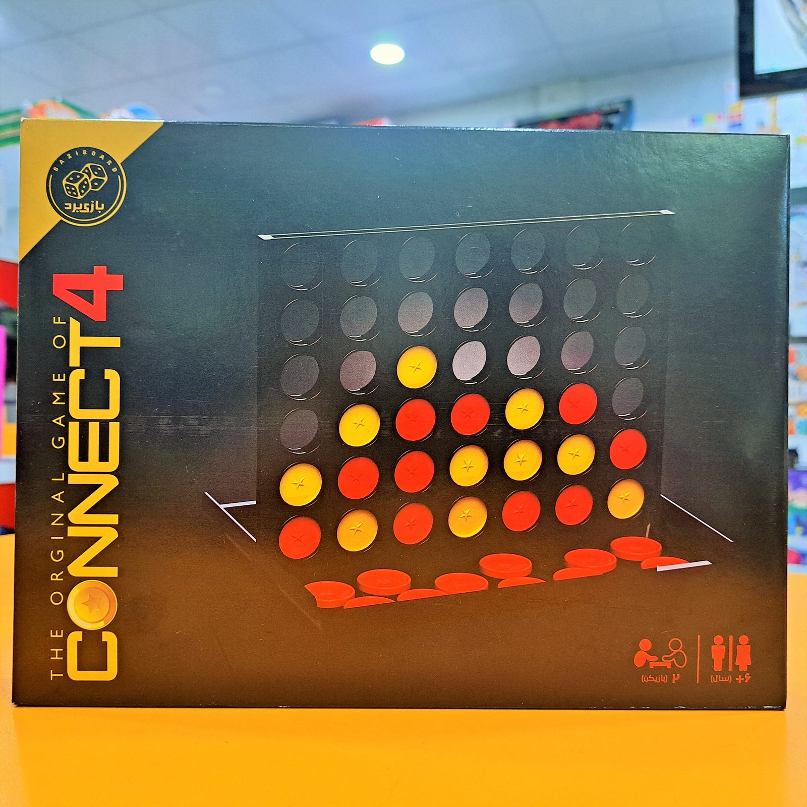 دوز 4 سو بزرگ (Connect4)