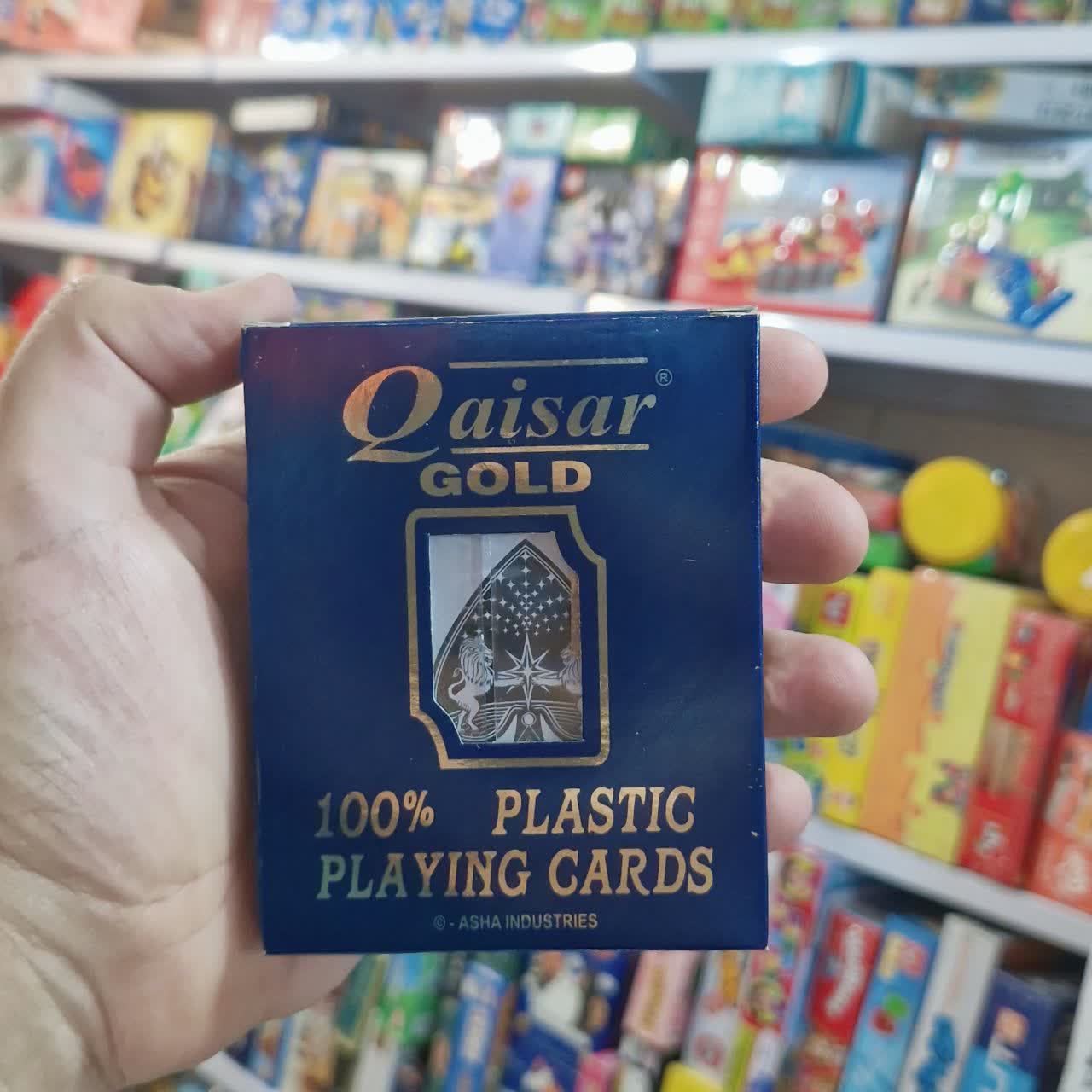 کارت بازی پاسور مدل قیصر طلایی خارجی