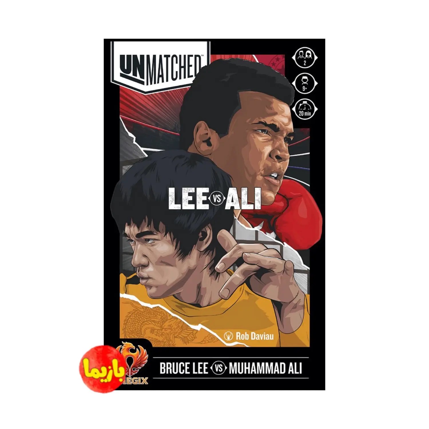 بازی آنمچد بروسلی و محمد علی کلی Unmatched: Lee vs Ali