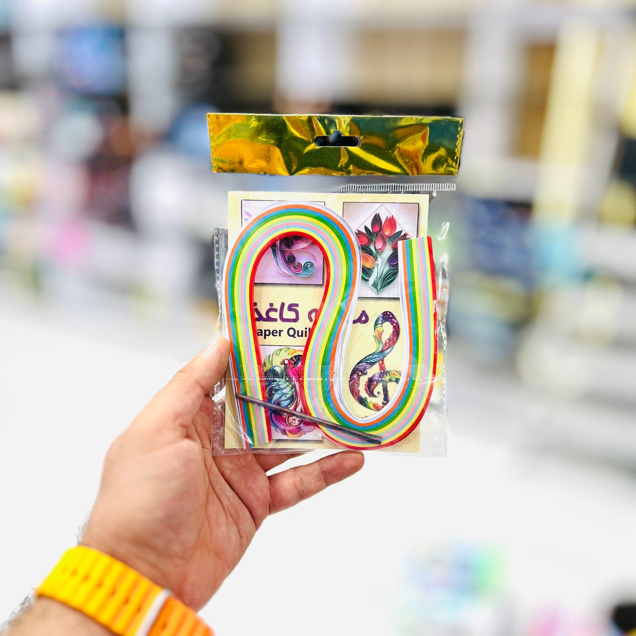 ملیله کاغذی رنگی