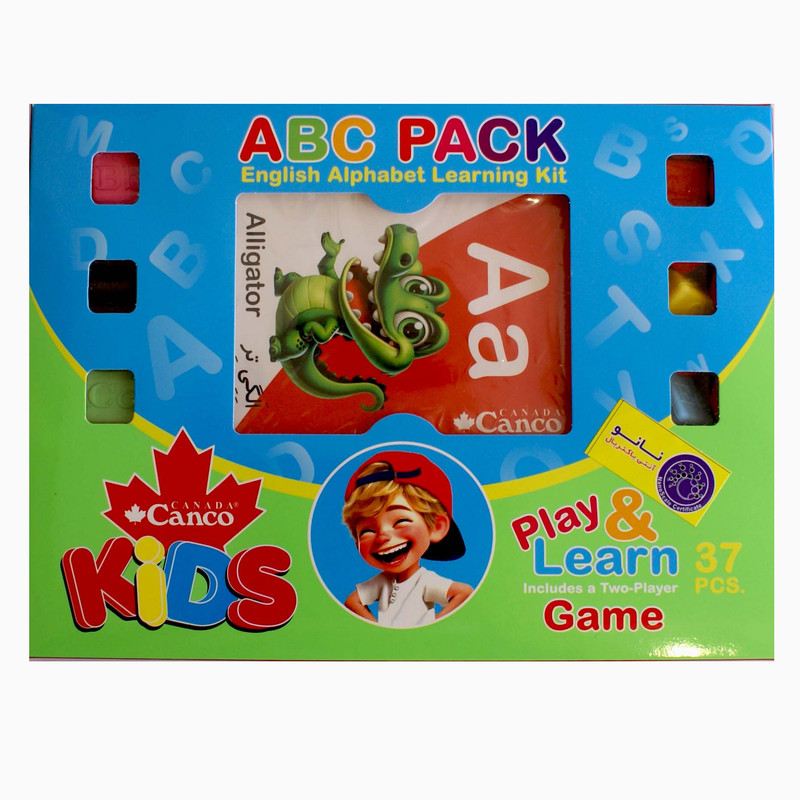 بازی آموزشی الفبای انگلیسی کنکو مدل ABC PACK